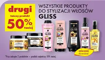 Biedronka Maska do włosów Gliss Kur Nourish 2-In-1 Treatment oferta