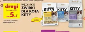 Biedronka Żwirek silikonowy Kitty oferta