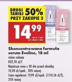 Biedronka Serum do twarzy lifting Eveline Cosmetics oferta