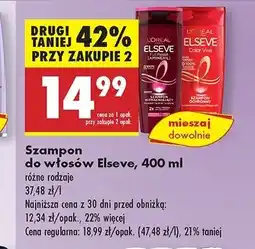 Biedronka Szampon do włosów ochronny L'oreal Elseve Color-Vive oferta