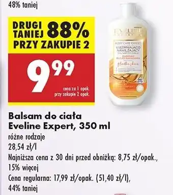 Biedronka Balsam pod prysznic intensywnie ujędrniający Eveline Argan Oil + Macadamia oferta