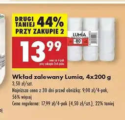 Biedronka Wkład zalewany 200 g Lumia oferta