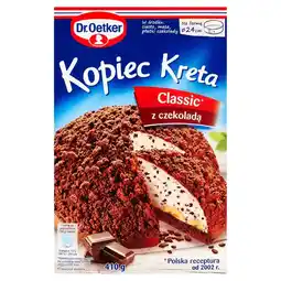 E.Leclerc Dr. Oetker Ciasto Kopiec Kreta z czekoladą 410 g oferta