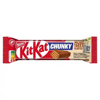 E.Leclerc KitKat Chunky Paluszek waflowy w mlecznej czekoladzie 40 g oferta