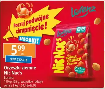 E.Leclerc Orzeszki ziemne Nic Nac's oferta