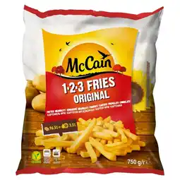 E.Leclerc McCain 1.2.3 Fries Original Frytki 750 g oferta