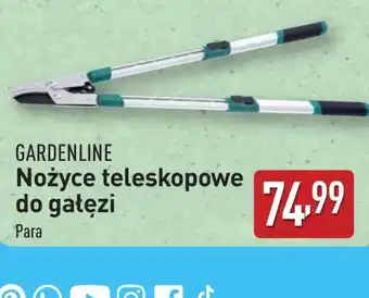 ALDI Nożyce do gałęzi Gardenline oferta