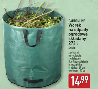 ALDI Worek na odpady Gardenline oferta