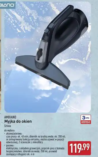 ALDI Myjka do szyb Ambiano oferta