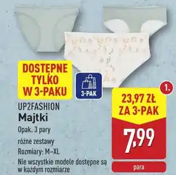 ALDI Majtki Up2Fashion oferta