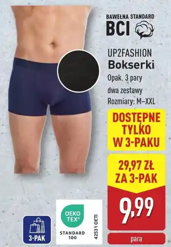 ALDI Bokserki Up2Fashion oferta