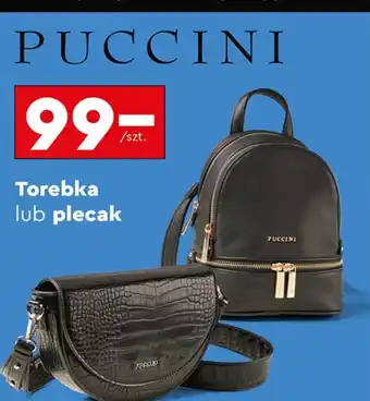 Biedronka Plecak Puccini oferta