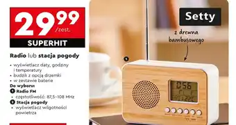 Biedronka Radio Setty oferta