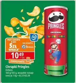 E.Leclerc Chipsy original Pringles oferta