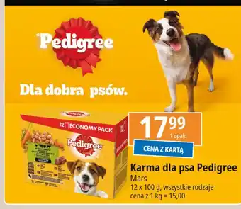 E.Leclerc Karma dla psa mix różnych mięs Pedigree oferta