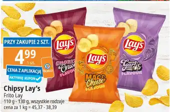 E.Leclerc Chipsy garlic Lay's oferta