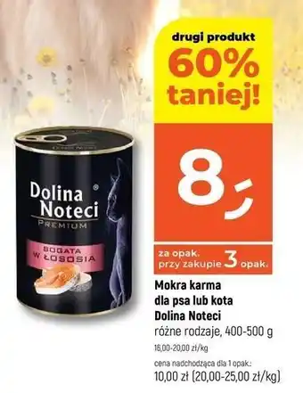 Dealz Karma dla kota bogata w łososia Dolina Noteci Premium oferta