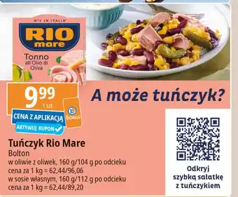 E.Leclerc Tuńczyk w sosie własnym Rio Mare oferta