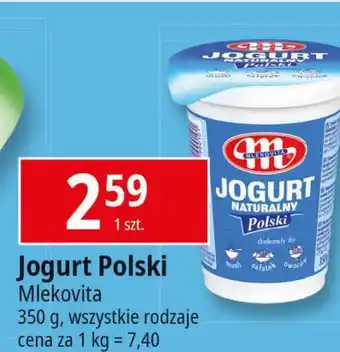 E.Leclerc Jogurt naturalny Mlekovita Polski oferta