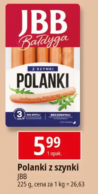 E.Leclerc Parówki z szynki Jbb Bałdyga oferta