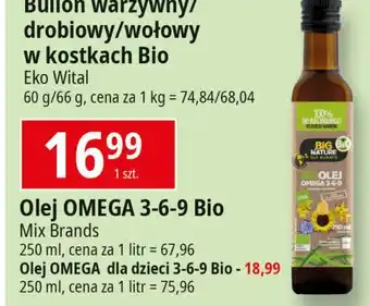 E.Leclerc Olej dla dzieci omega 3 6 9 Big Nature oferta