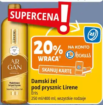 E.Leclerc Żel pod prysznic argan Lirene oferta