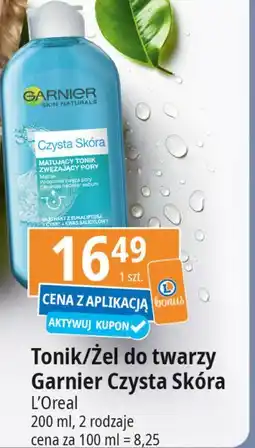 E.Leclerc Żel oczyszczający przeciw zaskórnikom Garnier Czysta Skóra oferta