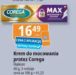 E.Leclerc Krem mocujący do protez mocowanie i osłona Corega Power Max oferta