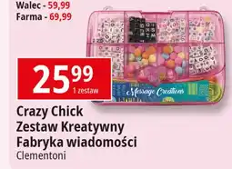 E.Leclerc Zestaw crazy chic do bransolet z wiadomością Clementoni oferta