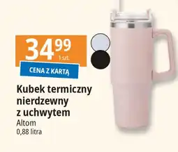 E.Leclerc Kubek termiczny ze słomką 880 ml Altom oferta