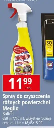 E.Leclerc Odtłuszczacz w sprayu lemon Meglio oferta