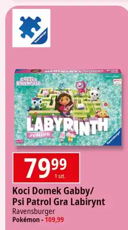 E.Leclerc Gra labyrinth pokemon Ravensburger oferta