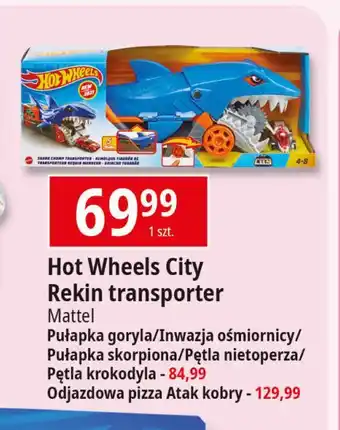 E.Leclerc Odjazdowa pizza atak kobry Hot Wheels oferta