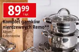 E.Leclerc Komplet garnków remo Altom Design oferta