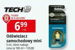 E.Leclerc Odświeżacz samochodowy mini bottle gentleman Tech9 oferta