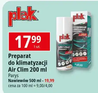 E.Leclerc Spray do czyszczenia nawiewów Plak oferta