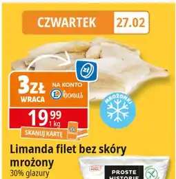 E.Leclerc Limanda filet bez skóry oferta