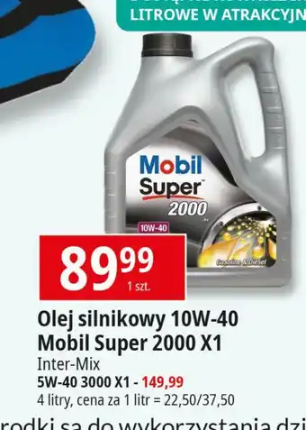 E.Leclerc Olej 5w40 Mobil Super 2000 oferta