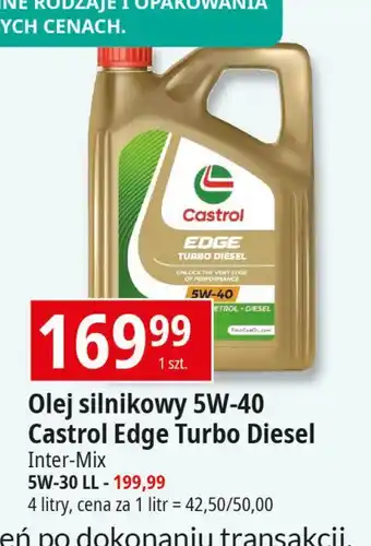 E.Leclerc Olej 5w30 Castrol Edge oferta