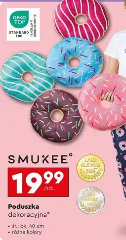 Biedronka Poduszka donut 40 cm Smukee oferta