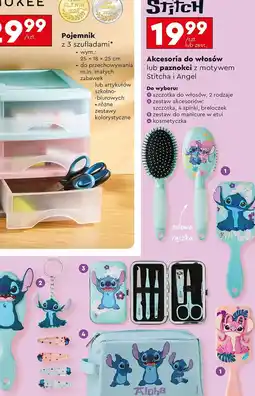 Biedronka Kosmetyczka stitch oferta