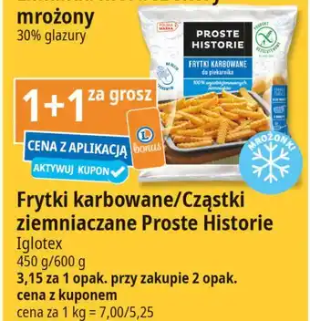 E.Leclerc Cząstki ziemniaczane ze skórką Iglotex Proste Historie oferta