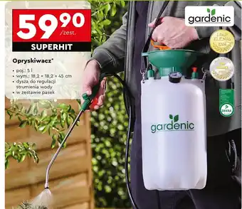 Biedronka Opryskiwacz ręczny 5 l Gardenic Yard oferta