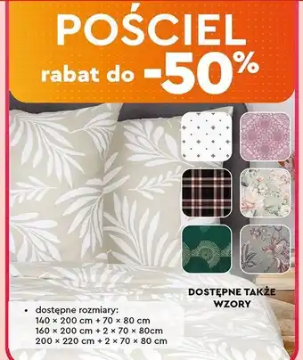 Biedronka Komplet pościeli flanela 220 x 200 cm + 2 70 80 oferta