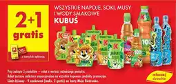 Biedronka Mus truskawka-jabłko-banan-marchew Kubuś 100% oferta