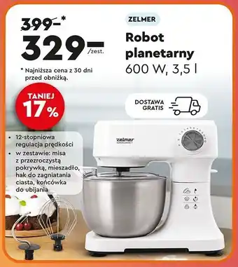 Biedronka Robot planetarny 600 w Zelmer oferta