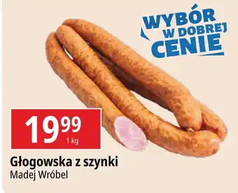 E.Leclerc Kiełbasa głogowska z szynki Madej & Wróbel oferta