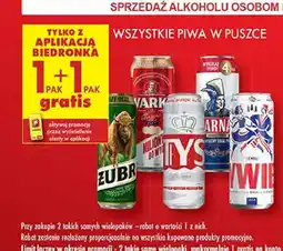 Biedronka Piwo Żywiec Jasne Pełne oferta