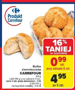 Carrefour Market Bułka ziemniaczana pszenna Carrefour oferta