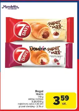 Carrefour Market Rogal vanilla-cherry 7 days double max oferta